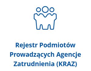 Logotyp Krajowego Rejestru Agencji Zatrudnienia