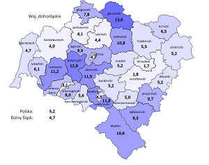 Zdjęcie artykułu Informacja o sytuacji na rynku pracy w woj. Dolnośląskim w sierpniu 2019 roku.