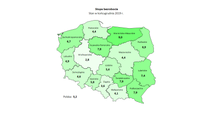 Zdjęcie artykułu Informacja o sytuacji na rynku pracy w woj. Dolnośląskim w listopadzie 2019 roku.
