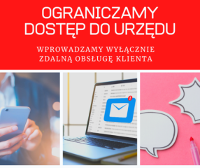 Zdjęcie artykułu Obsługa Klientów DWUP - wyłącznie zdalnie