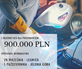 Zdjęcie artykułu Krajowy Fundusz Szkoleniowy pieniądze z rezerwy podzielone - spotkania w Legnicy i Jeleniej Górze